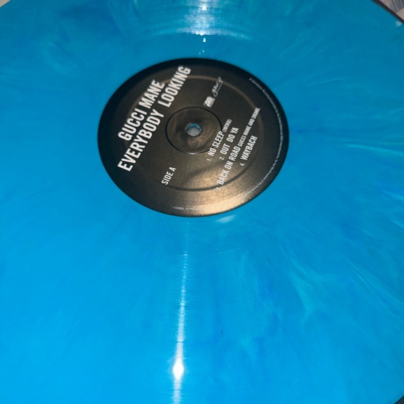 Gucci Mane – Everybody Looking Vinyl 2LP Pink & Blue - Picture 3 of 4